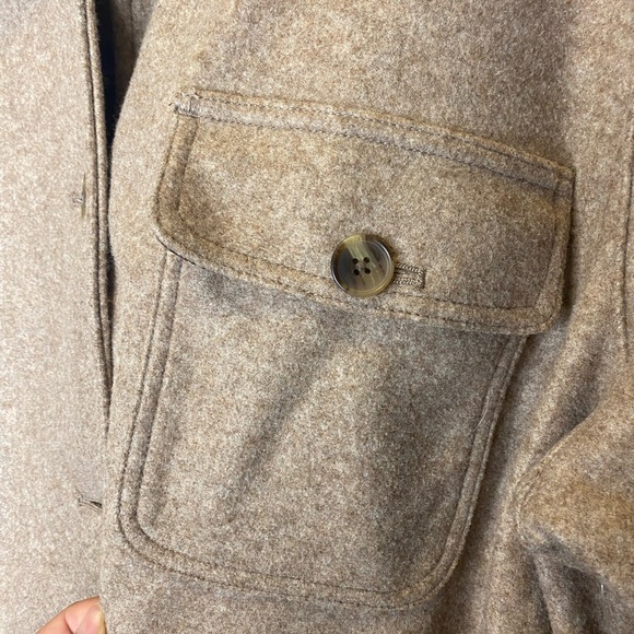 NEW Old Navy Oversized Soft-Brushed Shacket / Plus Size / 2X / Brown Tan - Picture 9 of 11